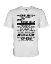 A HEART MADE OF GOLD - LOVELY GIFT FOR SON-IN-LAW V-Neck T-Shirt tile