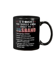 5 THINGS YOU SHOULD KNOW ABOUT MY HUSBAND Mug tile