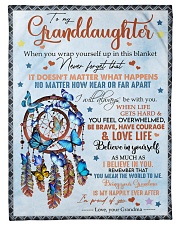 I Will Always Be With You - Best Gift For Granddaughter Small Fleece Blanket - 30" x 40" front
