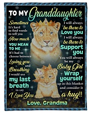 YOU MEAN TO ME - GREAT GIFT FOR GRANDDAUGHTER Small Fleece Blanket - 30" x 40" front