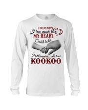 NEVER KNEW HOW MUCH LOVE MY HEART - KOOKOO Long Sleeve Tee tile