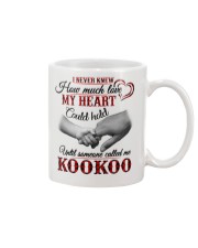 NEVER KNEW HOW MUCH LOVE MY HEART - KOOKOO Mug tile