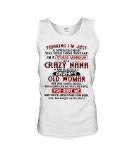 I'M JUST A SPOILED CHILD - BEST GIFT FOR GRANDSON Unisex Tank tile