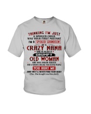 I'M JUST A SPOILED CHILD - BEST GIFT FOR GRANDSON Youth T-Shirt front