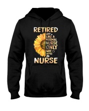 RETIRED JUST LIKE A NORMAL - BEST GIFT FOR NURSE Hooded Sweatshirt tile