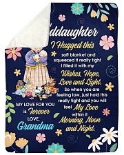 MY LOVE FOR YOU IS FOREVER - AMAZING GIFT FOR GRANDDAUGHTER Sherpa Fleece Blanket tile
