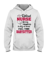 RETIRED NURSE - PERFECT GIFT FOR NURSE Hooded Sweatshirt tile