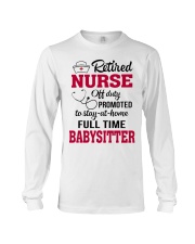 RETIRED NURSE - PERFECT GIFT FOR NURSE Long Sleeve Tee tile