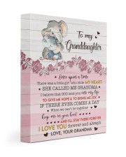 ONCE UPON A TIME - AMAZING GIFT FOR GRANDDAUGHTER 11x14 Gallery Wrapped Canvas Prints front