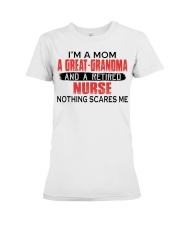 AND A RETIRED - PERFECT GIFT FOR NURSE Premium Fit Ladies Tee tile