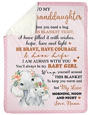 I AM ALWAYS WITH YOU - BEST GIFT FOR GRANDDAUGHTER Sherpa Fleece Blanket tile