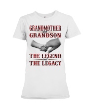 THE LEGEND AND THE LEGACY - GIFT FOR GRANDMOTHER Premium Fit Ladies Tee tile