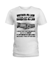 MOTHER-IN-LAW AND DAUGHTER-IN-LAW Ladies T-Shirt tile
