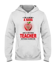NOTHING SCARES ME - PERFECT GIFT FOR NANA Hooded Sweatshirt tile