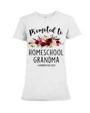 PROMOTED TO HOMESCHOOL GRANDMA QUARANTINE 2020 Premium Fit Ladies Tee tile