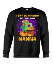 I Try To Be Good - Amazing Gift For Grandkids Crewneck Sweatshirt tile