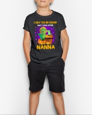 I Try To Be Good - Amazing Gift For Grandkids Youth T-Shirt lifestyle-youth-tshirt-front-1