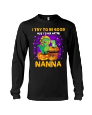 I Try To Be Good - Amazing Gift For Grandkids Long Sleeve Tee tile