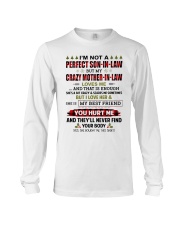 MY CRAZY MOTHER-IN-LAW LOVES ME - BEST GIFT FOR SON-IN-LAW Long Sleeve Tee tile