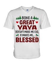 PERFECT GIFT FOR YAYA V-Neck T-Shirt tile