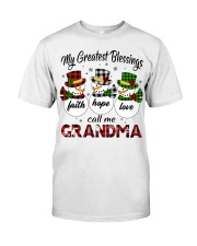 My Greatest Blessing - Perfect Gift For Grandma Classic T-Shirt front