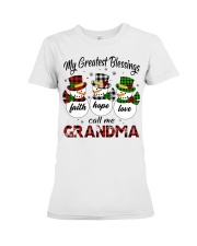 My Greatest Blessing - Perfect Gift For Grandma Premium Fit Ladies Tee tile