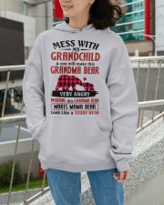 Look Like A Teddy Bear - Best Gift For Grandma Hooded Sweatshirt apparel-hooded-sweatshirt-lifestyle-front-103