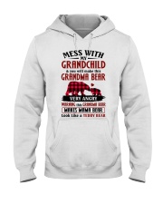 Look Like A Teddy Bear - Best Gift For Grandma Hooded Sweatshirt tile