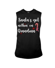 SANTA'S GOT NOTHIN' ON GRANDMA - GIFT FOR GRANDKID Sleeveless Tee tile