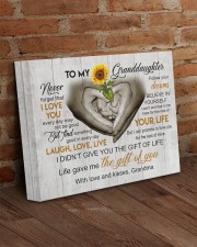 BELIEVE IN YOURSELF - BEST GIFT FOR GRANDDAUGHTER 14x11 Gallery Wrapped Canvas Prints aos-canvas-pgw-14x11-lifestyle-front-09