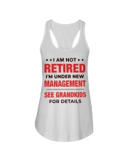 I'M NOT RETIRED - AMAZING GIFT FOR GRANDMA Ladies Flowy Tank tile