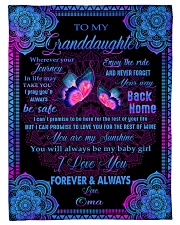 YOU ARE MY SUNSHINE - OMA TO GRANDDAUGHTER Small Fleece Blanket - 30" x 40" front