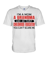AND AN EARLY - PERFECT GIFT FOR EDUCATOR V-Neck T-Shirt tile