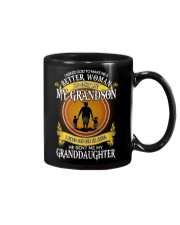 I ASKED GOD - PERFECT GIFT FOR GRANDMA Mug tile