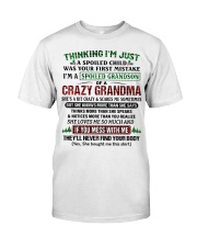 I'm A Spoiled Grandson Of A Crazy Grandma Premium Fit Mens Tee tile