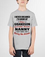 LIVING THE DREAM - BEST GIFT FOR GRANDSON Youth T-Shirt garment-youth-tshirt-front-01