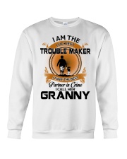 I Am The Luckiest - Best Gift For Granddaughter From Granny Crewneck Sweatshirt tile