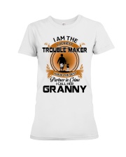I Am The Luckiest - Best Gift For Granddaughter From Granny Premium Fit Ladies Tee tile