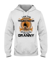 I Am The Luckiest - Best Gift For Granddaughter From Granny Hooded Sweatshirt tile