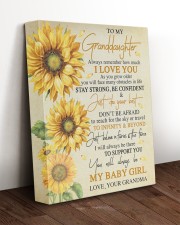 JUST DO YOUR BEST - GRANDMA TO GRANDDAUGHTER 11x14 Gallery Wrapped Canvas Prints aos-canvas-pgw-11x14-lifestyle-front-17