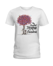 MY GREAT BLESSINGS - PERFECT GIFT FOR GRANDMA Ladies T-Shirt tile