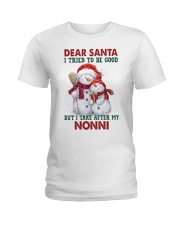 I Take After My Nonni - Best Gift For Grandchild Ladies T-Shirt tile