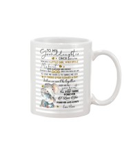 I LOVE YOU FOREVER - FROM NUNU TO GRANDDAUGHTER Mug tile