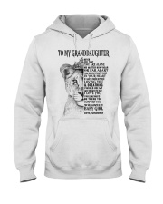 I LOVE YOU - LOVELY GIFT FOR GRANDDAUGHTER Hooded Sweatshirt tile