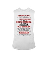 OLD WOMAN - SPECIAL GIFT FOR GRANDMA Sleeveless Tee tile