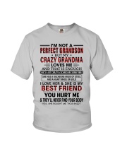 SHE IS MY BEST FRIEND - AMAZING GIFT FOR GRANDSON Youth T-Shirt front