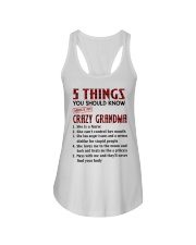 5 THINGS YOU SHOULD KNOW ABOUT MY CRAZY GRANDMA Ladies Flowy Tank tile