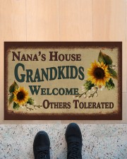WELCOME OTHERS TOLERATED - GREAT GIFT FOR NANA Doormat 22.5" x 15" aos-doormat-22-5x15-lifestyle-front-10