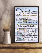I WILL STAY THERE - LOVELY GIFT FOR GRANDSON 11x17 Poster lifestyle-poster-3