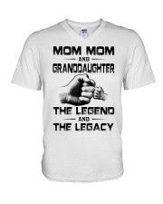 THE LEGEND AND LEGACY - PERFECT GIFT FOR GRANDMA V-Neck T-Shirt tile